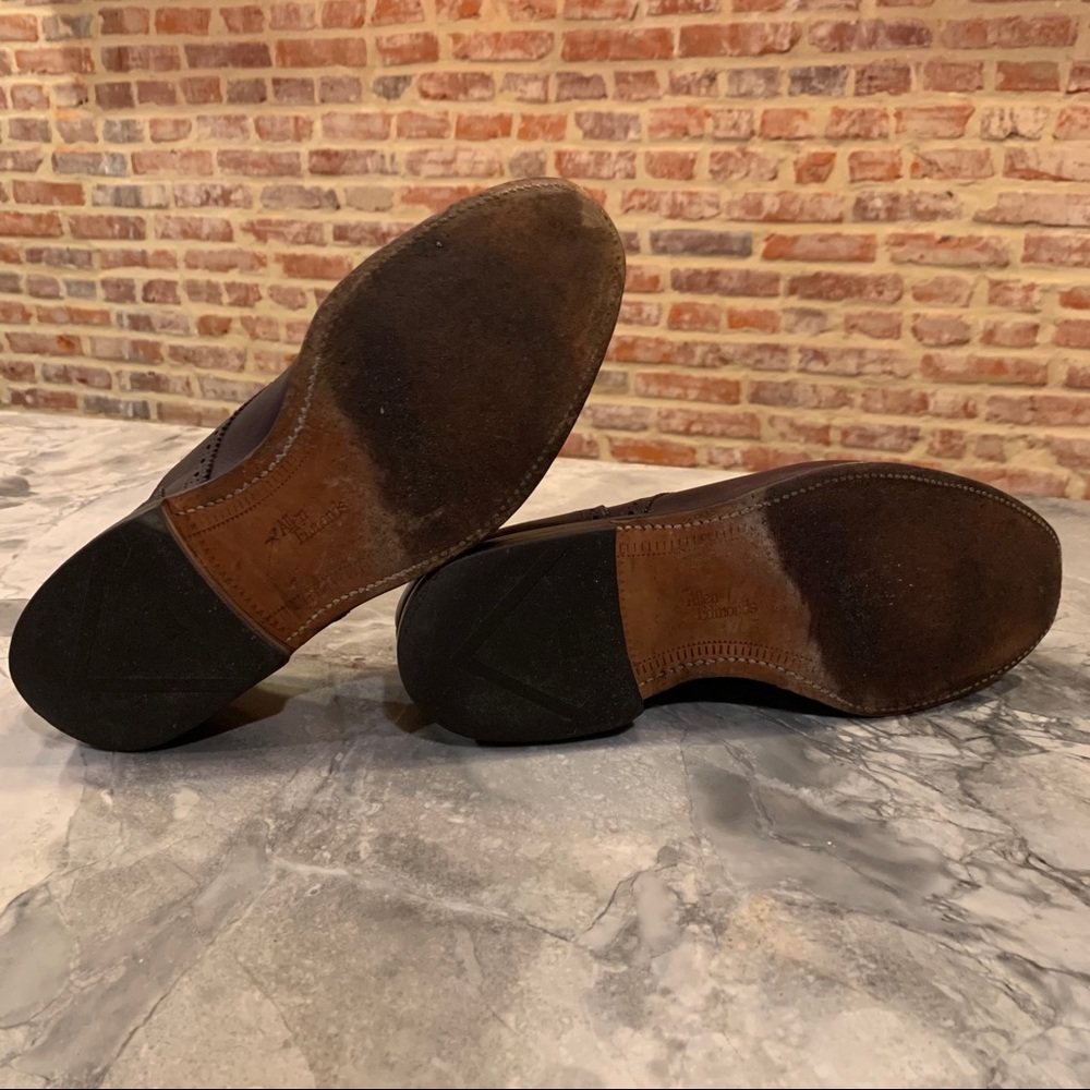 Allen Edmonds "Sanford" Cap Toe Oxfords - 10D - Picture 3 of 7